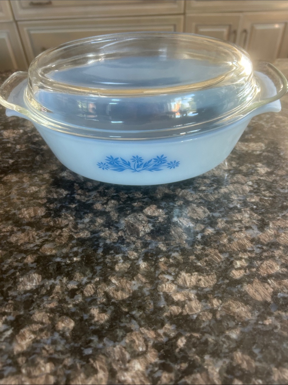 ANCHOR HOCKING FIRE KING VINTAGE 1.5 QT OVAL DISH